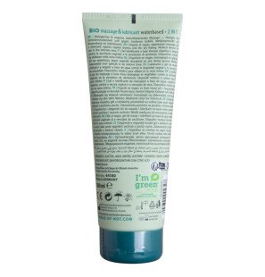 HOT Bio Gel de massage et lubrifiant 2-en-1 à base d’eau 200 ml – photo 2