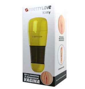 Pretty Love Kitty Vaginal Masturbator for Adults – image 2