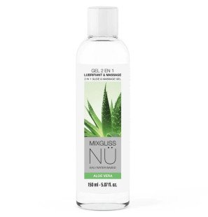 Mixgliss NÜ Aloe Vera lubrykant i żel do masażu na bazie wody 150 ml – zdjęcie 1