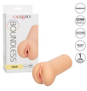Calexotics Boundless vulva masturbator in a light shade, 7,5 cm – image 3