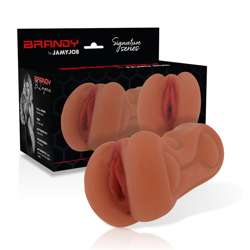 Jamyjob Signature Brandy – masturbator waginalny – zdjęcie 1