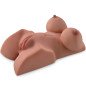 PDX PLUS Caramel dual-access torso-shaped masturbator – image 1