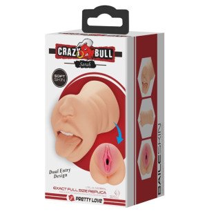 Crazy Bull Sarah Vagina-Shaped Masturbator with Dual Entry – image 7