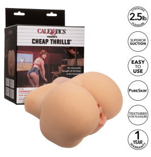 CALEXOTICS realistic double masturbator for adults – image 2