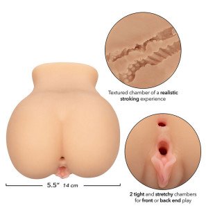 CALEXOTICS realistic double masturbator for adults – image 8