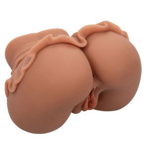 CALEXOTICS Double Realistic Masturbator in Caramel – image 4