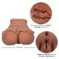 CALEXOTICS Doppel-Masturbator in Karamell – Bild 7 CALEXOTICS Doppel-Masturbator in Karamell – Bild 7