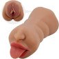 CRAZY BULL dubbele masturbator met mond- en vaginale opening – foto 2