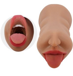 Masturbateur double CRAZY BULL avec orifices buccal et vaginal – photo 3