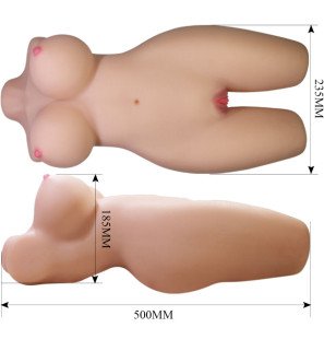 Crazy Bull Mia realistische vrouwelijke torso met vagina en anale opening, 8,5 kg – foto 8