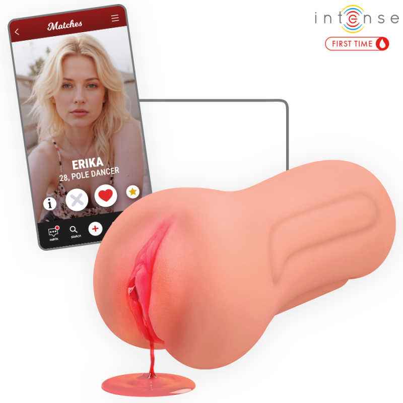 Masturbateur pour homme Erika à l’apparence réaliste de première fois – photo 1