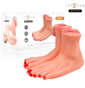 Gabbie Two-Piece Foot-Shaped Masturbator for Intimate Wellness – image 1