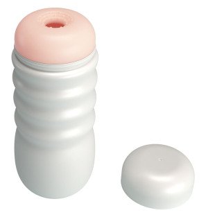 Vaginale masturbator met zuignap en interne texturen – foto 4