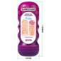 Vaginal masturbator with suction cup and internal textures – image 6