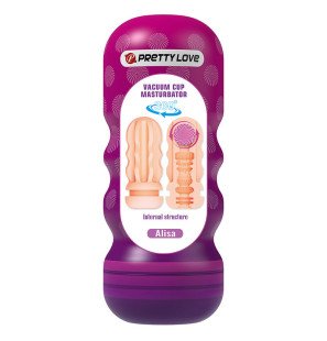 Masturbateur vaginal avec ventouse et textures internes – photo 7