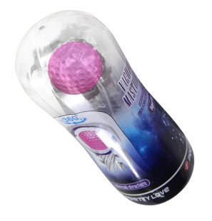 Pretty Love transparante masturbatiecup met 360 graden structuur – foto 2