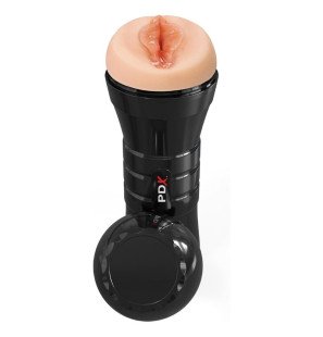 PDX EXTREME XXL-Masturbator mit realistischen Lippen und verstellbarer Saugkraft – Bild 2
