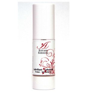 Erdbeer-Gleitgel auf Wasserbasis Extase Sensual 30 ml – Bild 1