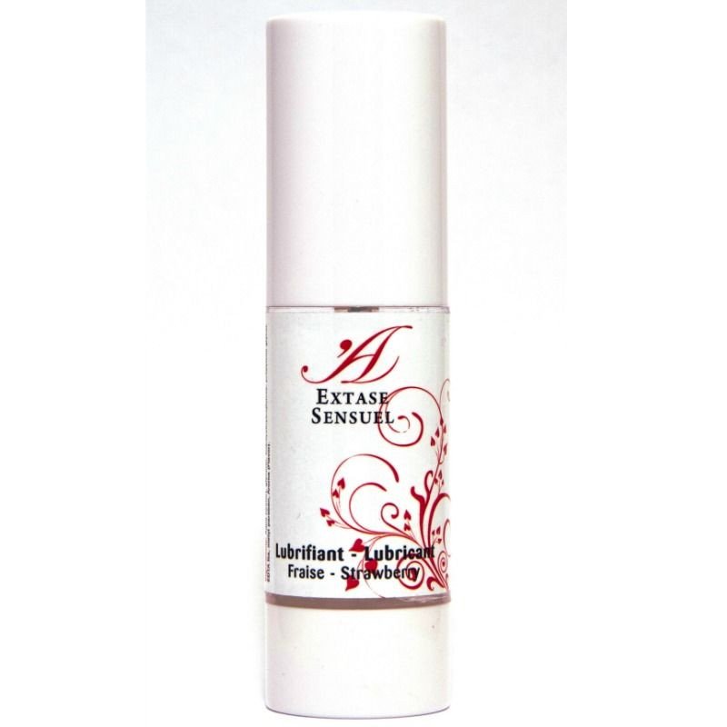 Aardbeien glijmiddel op waterbasis Extase Sensual 30 ml – foto 1 Aardbeien glijmiddel op waterbasis Extase Sensual 30 ml – foto 1