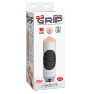 Extreme Toyz Pipedream Mega Grip Vibrating Vaginal Masturbator – image 2