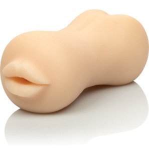 Podwójny masturbator oralno-analny CALEXOTICS 9,5 cm – zdjęcie 1