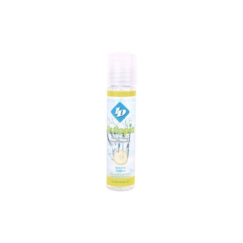 ID Frutopia wasserbasiertes Gleitgel mit Bananengeschmack 30 ml – Bild 1