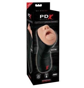 PDX ELITE Realistic Vibrating Stroker for Intimate Comfort – image 3
