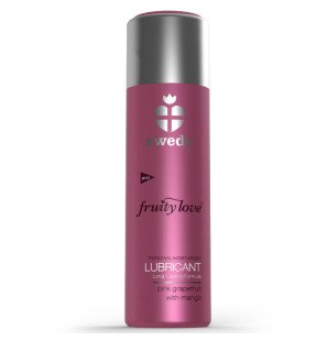 Swede Fruity Love Gleitgel mit rosa Grapefruit und Mango 100 ml – Bild 2
