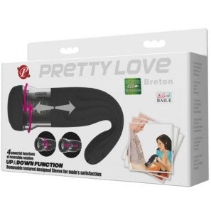 Wielofunkcyjny masturbator wibracyjny Pretty Love Breton z możliwością ładowania – zdjęcie 7