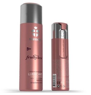 SWEDE Fruity Love lubrykant o smaku truskawki i szampana 100 ml – zdjęcie 1
