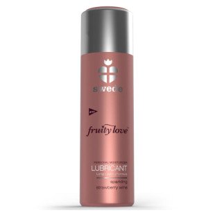 SWEDE Fruity Love lubrykant o smaku truskawki i szampana 100 ml – zdjęcie 2