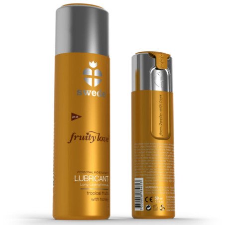 FruityLove glijmiddel met tropische fruitsmaak en honing 50 ml – foto 1