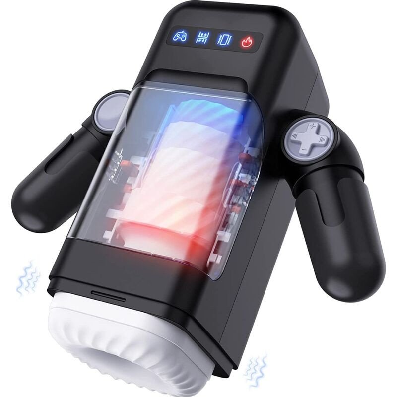 Masturbator with Vibration, Heat Function and Phone Holder – GAME CUP – image 1