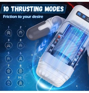 Masturbator with Vibration, Heat Function and Phone Holder – GAME CUP – image 8