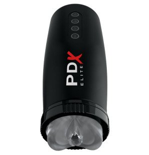 PDX ELITE oplaadbare masturbator stroker van 9,9 cm