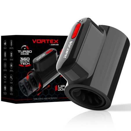 JAMYJOB Vortex Turbo automatische masturbator met stuwkracht en 360° rotatie