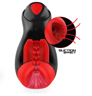 JAMYJOB Core-X automatische masturbator met 5 zuig- en vibratiestanden