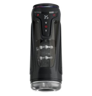 PDX ELITE Moto-Bator Pro verwarmende vibrerende masturbator 26,5 cm – foto 1