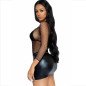 Leg Avenue Damen-Langarmshirt in Schwarz oder Blau – Bild 2