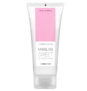 MIXGLISS Gleitmittel auf Wasserbasis mit Kaugummigeschmack 70 ml – Bild 1