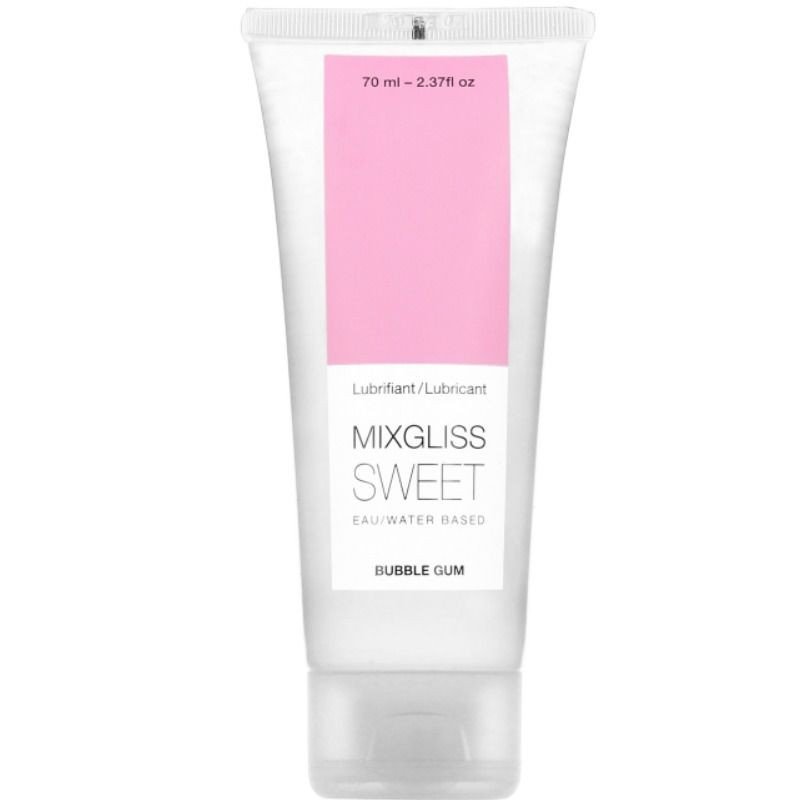 MIXGLISS water-based lubricant with bubblegum flavour 70 ml – image 1 MIXGLISS water-based lubricant with bubblegum flavour 70 ml – image 1
