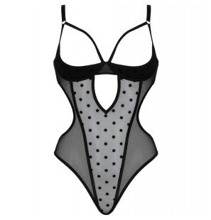 Czarne body Marina marki PASSION, rozmiary S/M i L/XL – zdjęcie 7