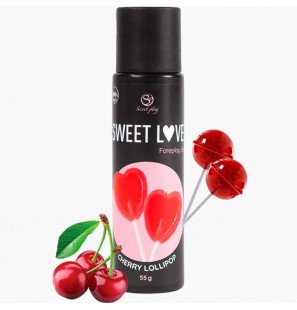 Jadalny lubrykant Secretplay o smaku wiśniowym 60 ml – zdjęcie 1