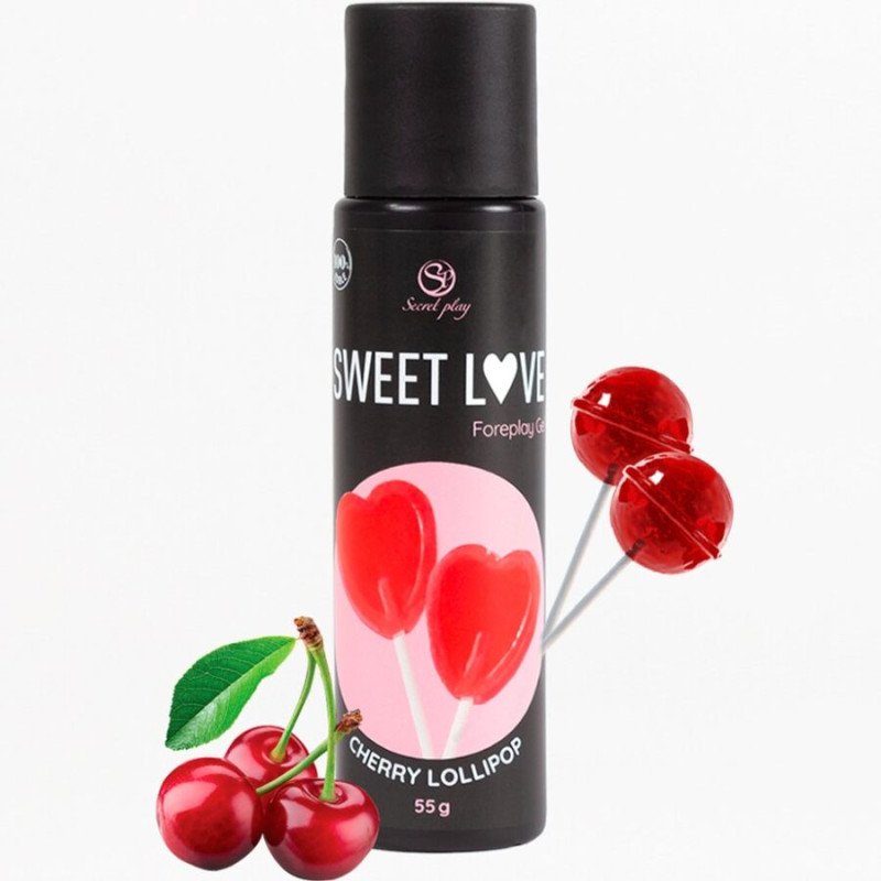 Secretplay eetbaar glijmiddel met kersensmaak 60 ml – foto 1