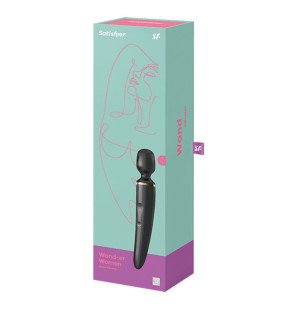 Satisfyer Wander Woman, baguette de massage noire pour le bien-être intime – photo 2