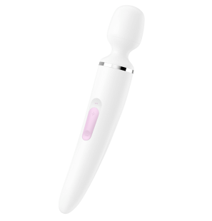 Satisfyer Wandmassagegerät für intime Wellness, weiß – Bild 1