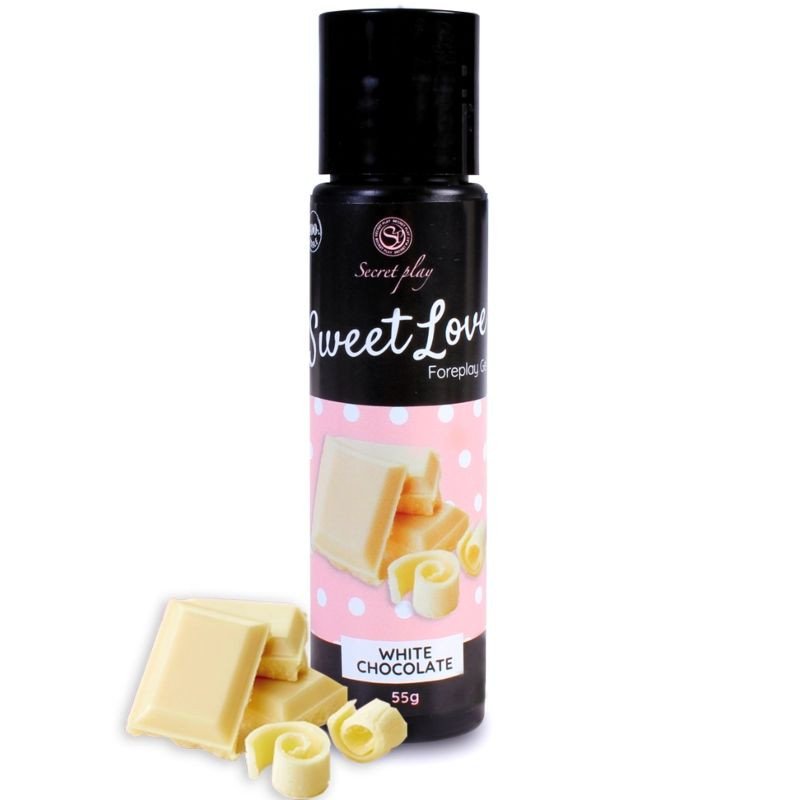 SECRETPLAY lubrifiant comestible à base d’eau, saveur chocolat blanc 60 ml – photo 1 SECRETPLAY lubrifiant comestible à base d’eau, saveur chocolat blanc 60 ml – photo 1