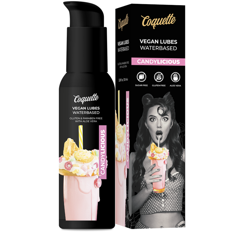 Coquette Chic Desire wegański lubrykant na bazie wody Candylicious 100 ml – zdjęcie 1 Coquette Chic Desire wegański lubrykant na bazie wody Candylicious 100 ml – zdjęcie 1