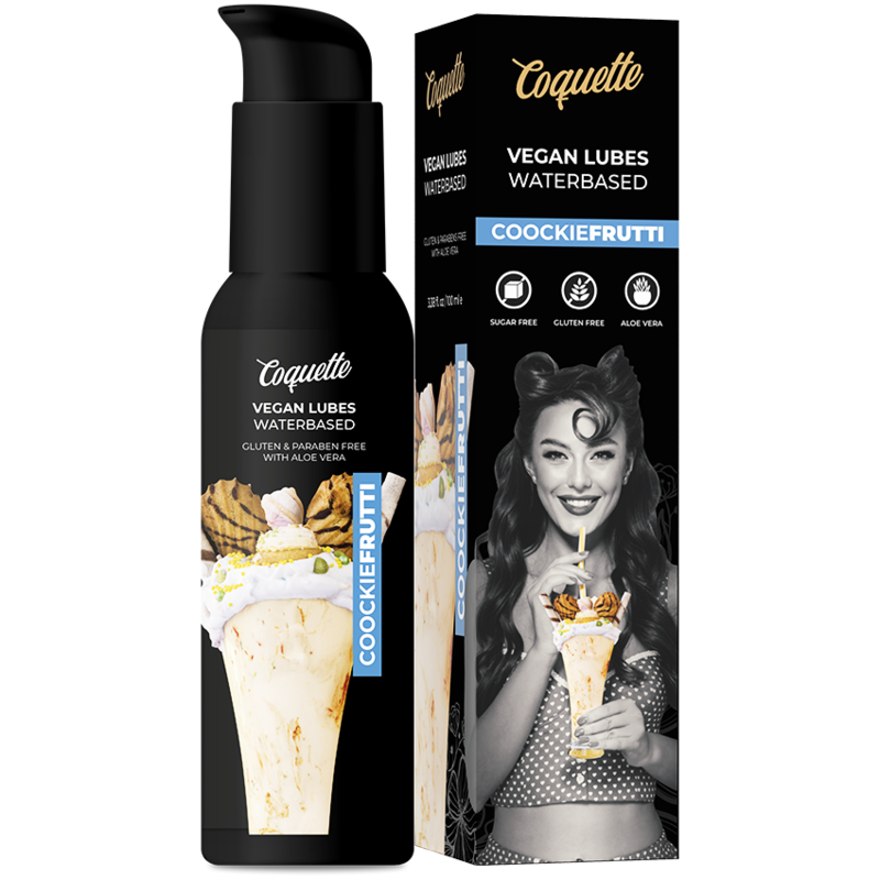 Vegan Water-Based Lubricant with Cookiefrutti Fruit Flavour 100 ml – image 1