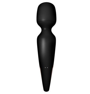 Satisfyer Wand Erland Black Vibrating Massager – image 2